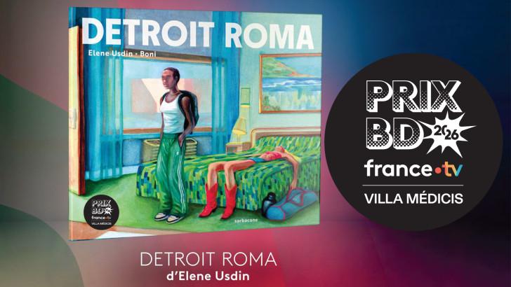 Lauréat du Prix BD France Télévisions Villa Médicis